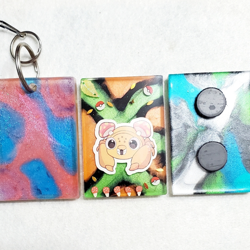 Pokemon Paras Keychain or Fridge Magnet *Your Choice*